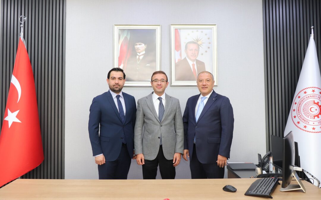 Sanayi ve Teknoloji Ankara İl Müdürü Dr. Ersoy’u ziyaret ettik